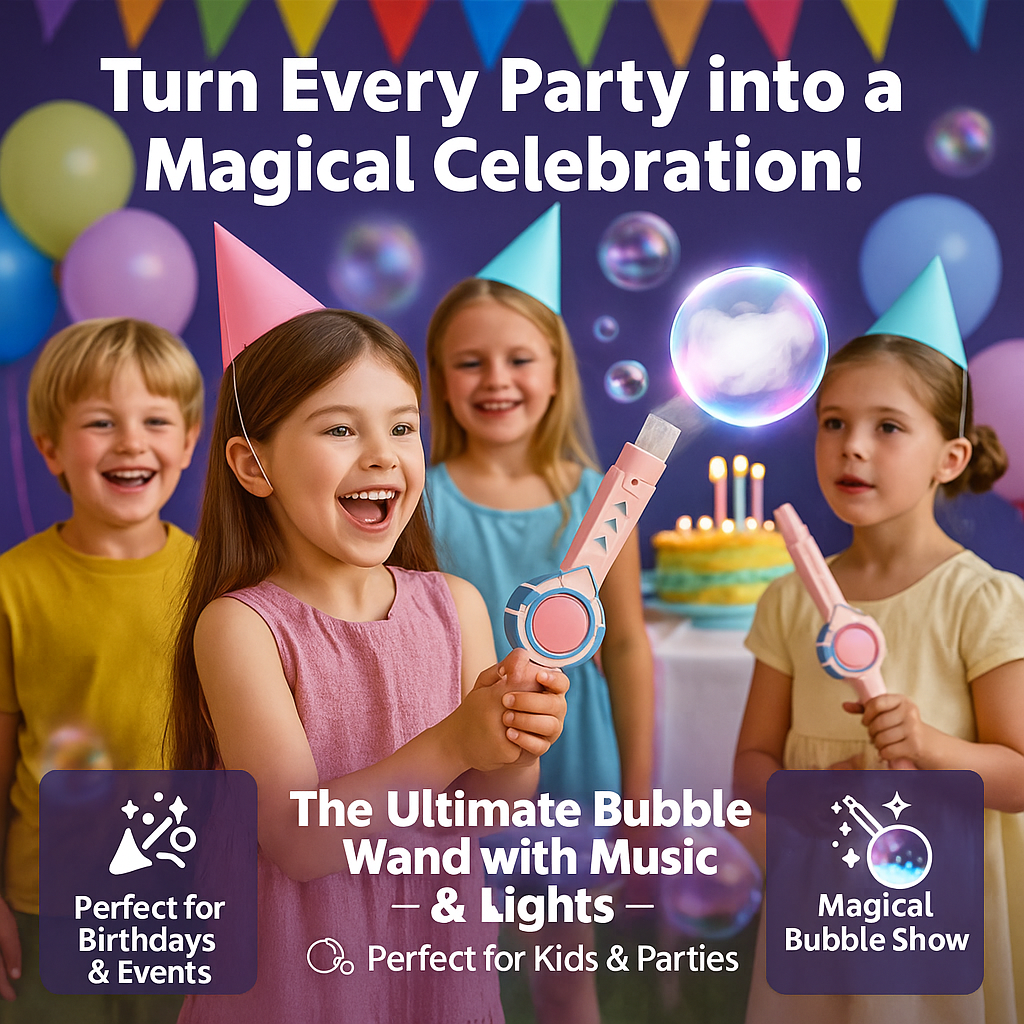 BubbleNova - Magic Smoke Bubble Maker