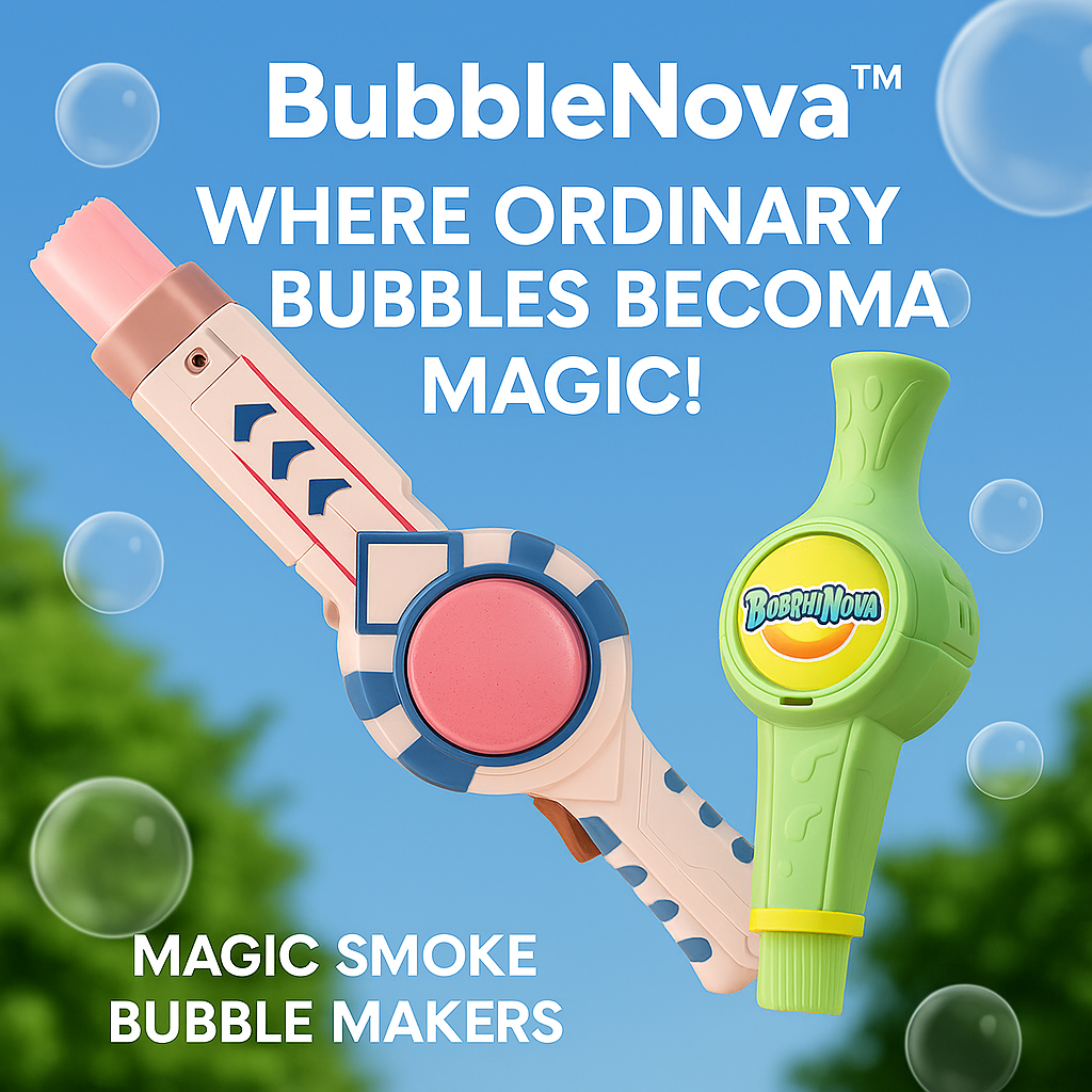 BubbleNova - Magic Smoke Bubble Maker