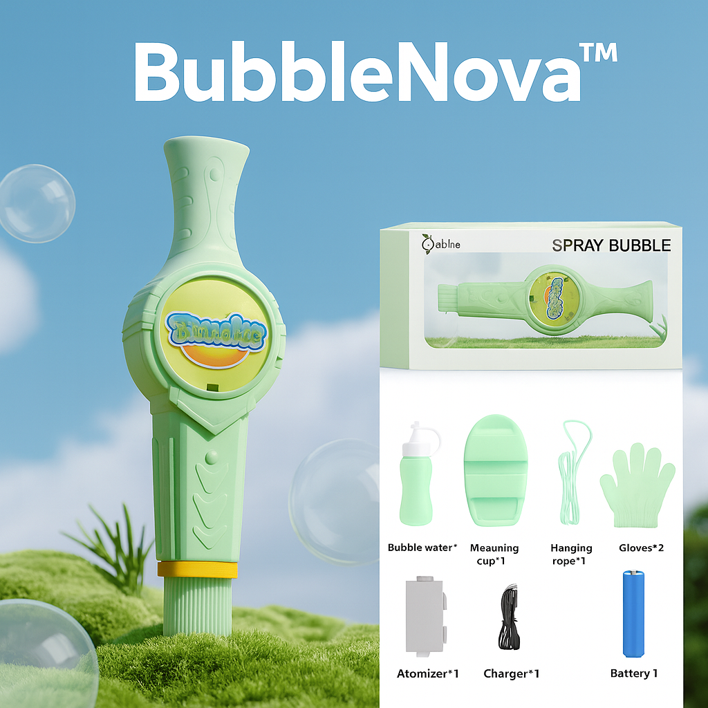 BubbleNova - Magic Smoke Bubble Maker