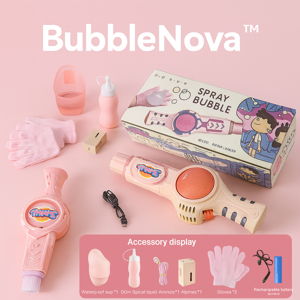 BubbleNova - Magic Smoke Bubble Maker
